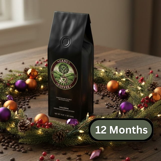 CANV Coffee 12 Month Subscription - 1lb